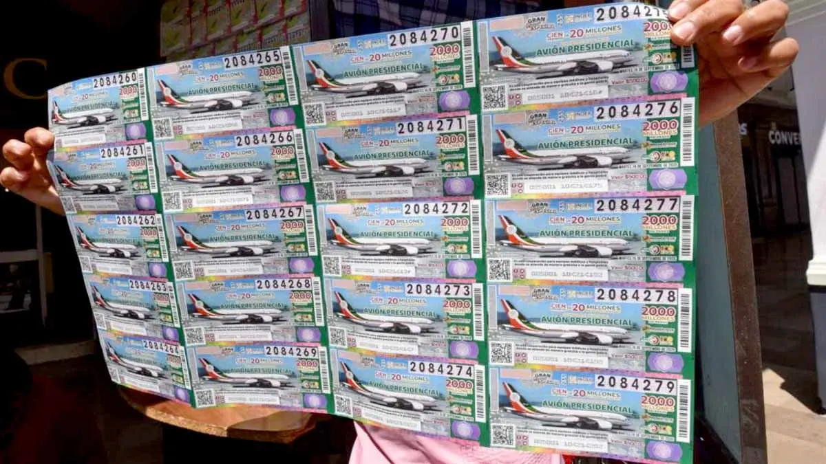 Reactivan venta de “cachitos” para rifa del avión presidencial