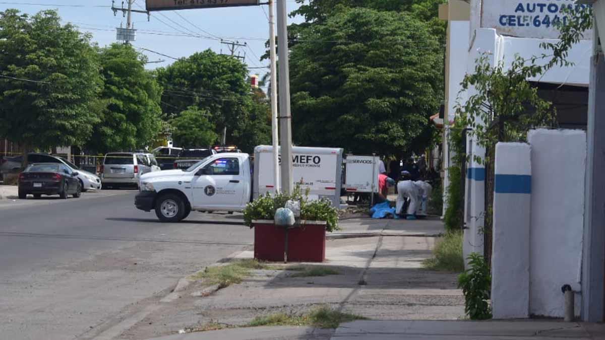 Ejecutan a uno en el Centro de Obregón