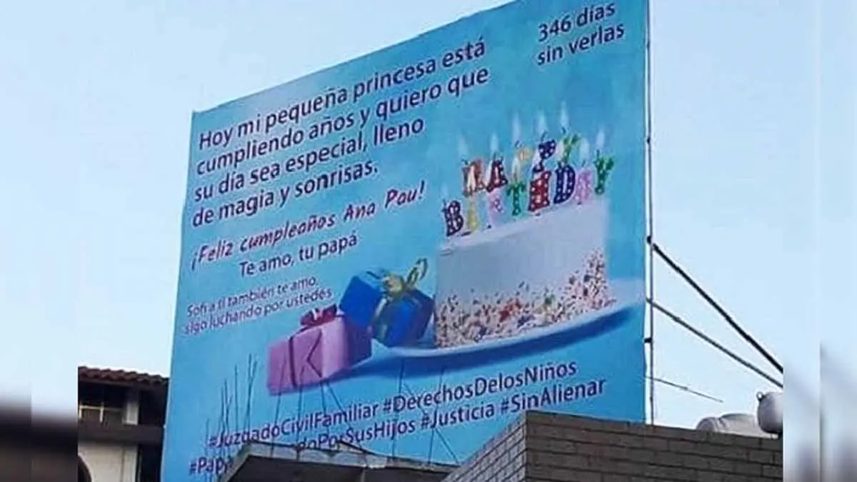 Con un espectacular, felicita a su hijita por su cumpleaños