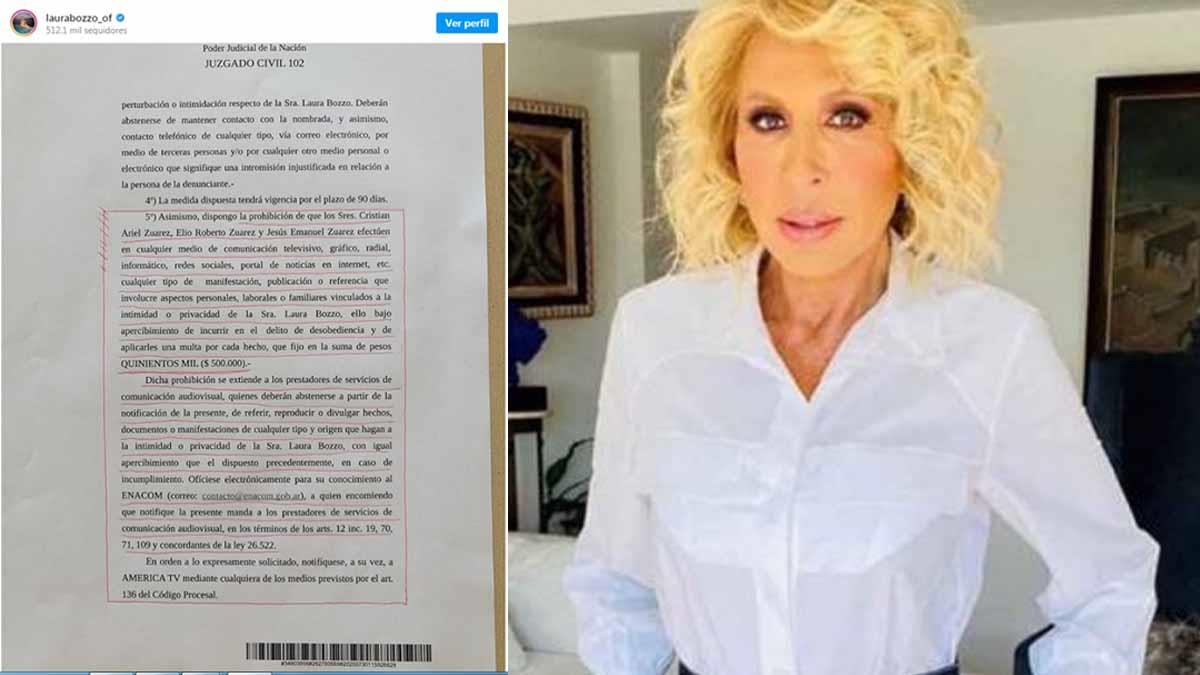 Otorgan protección a Laura Bozzo en contra de su ex