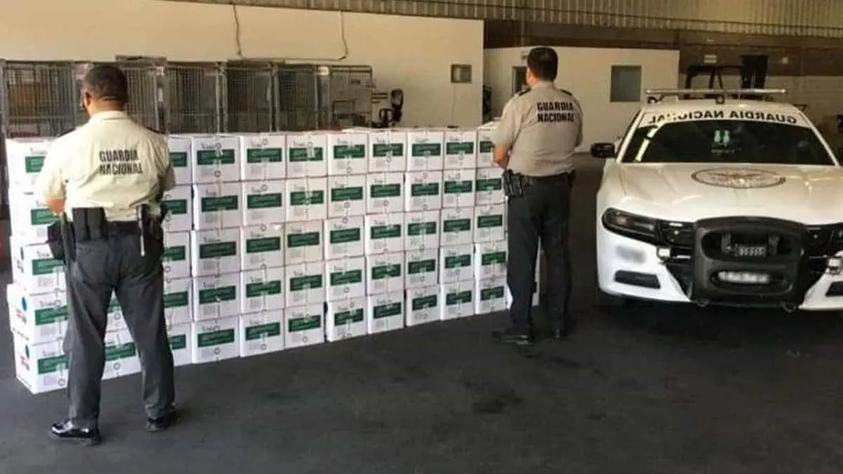 Decomisan 684 litros de metanfetamina