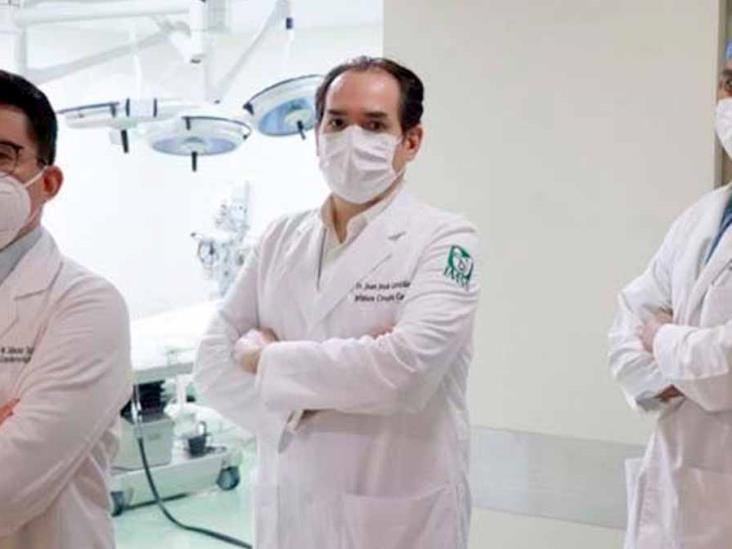 En el IMSS operan del corazón a joven infectado de Covid-19 En el IMSS operan del corazón a joven infectado de Covid-19