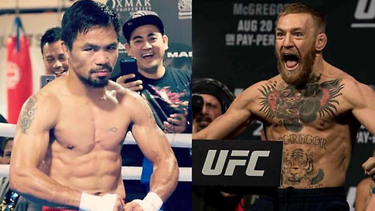 Manny Pacquiao quiere pactar pelea contra Connor McGregor