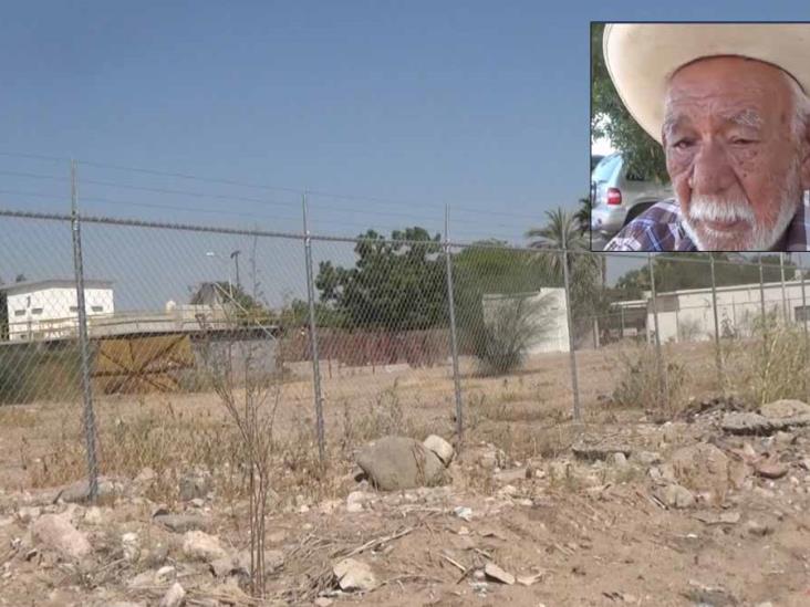 Despojan de su terreno a abuelito de 93 años Despojan de su terreno a abuelito de 93 años