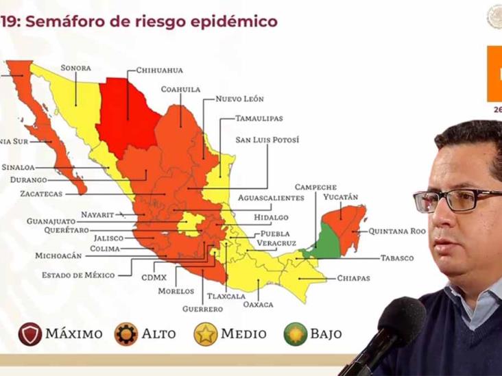 Aumentan 5% los contagios de Covid-19 en México Aumentan 5% los contagios de Covid-19 en México