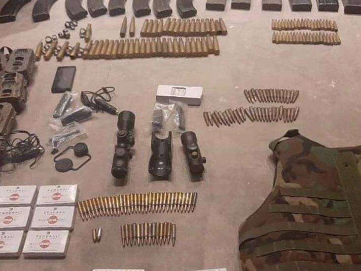 En cateos aseguran un arsenal En cateos aseguran un arsenal