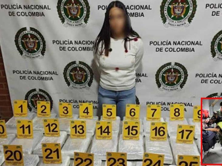 Pretendían transportar 30 kilos de cocaína a México y los detienen en Colombia Pretendían transportar 30 kilos de cocaína a México y los detienen en Colombia
