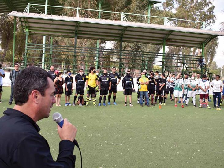 Inauguran Futbol Rápido de la Comunicación Inauguran Futbol Rápido de la Comunicación