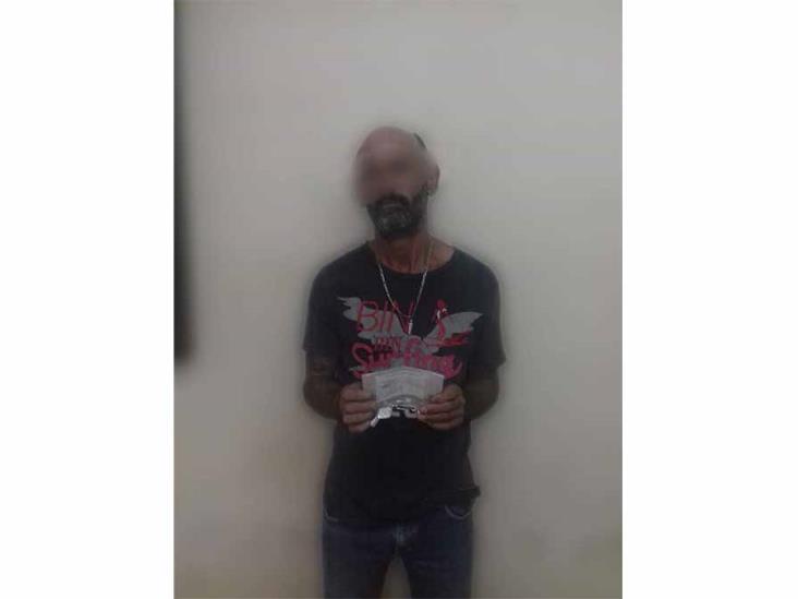 Capturan a hombre con £crystal Capturan a hombre con £crystal