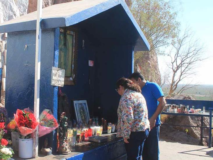 Agradecen a la virgen por tener su salud Agradecen a la virgen por tener su salud