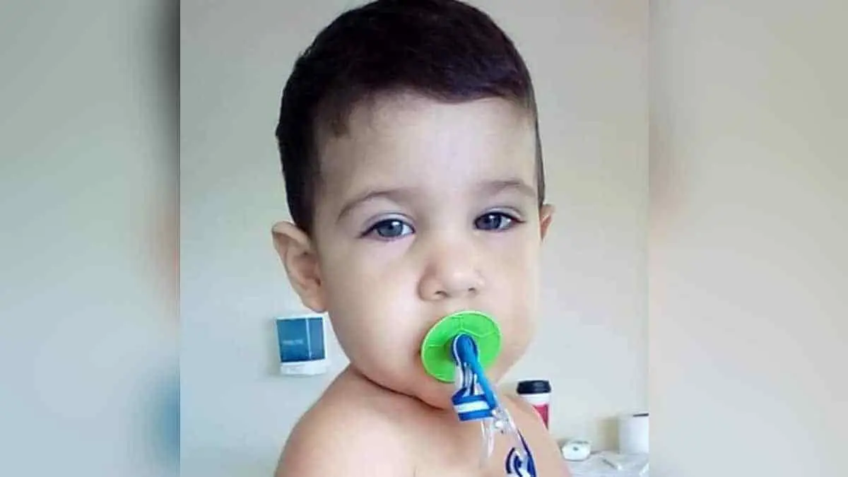 Piden donadores de sangre para el pequeño Karim