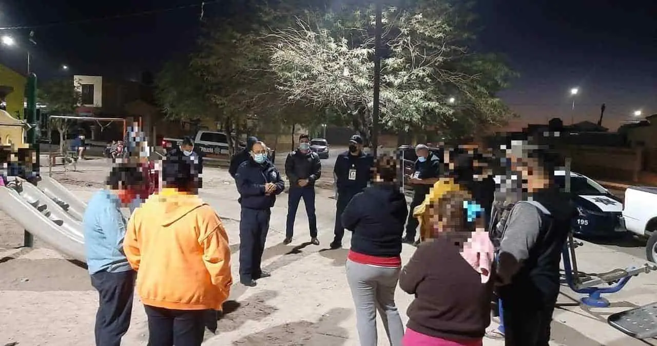 Policía municipal atiende quejas de vecinos de Oasis del Sol