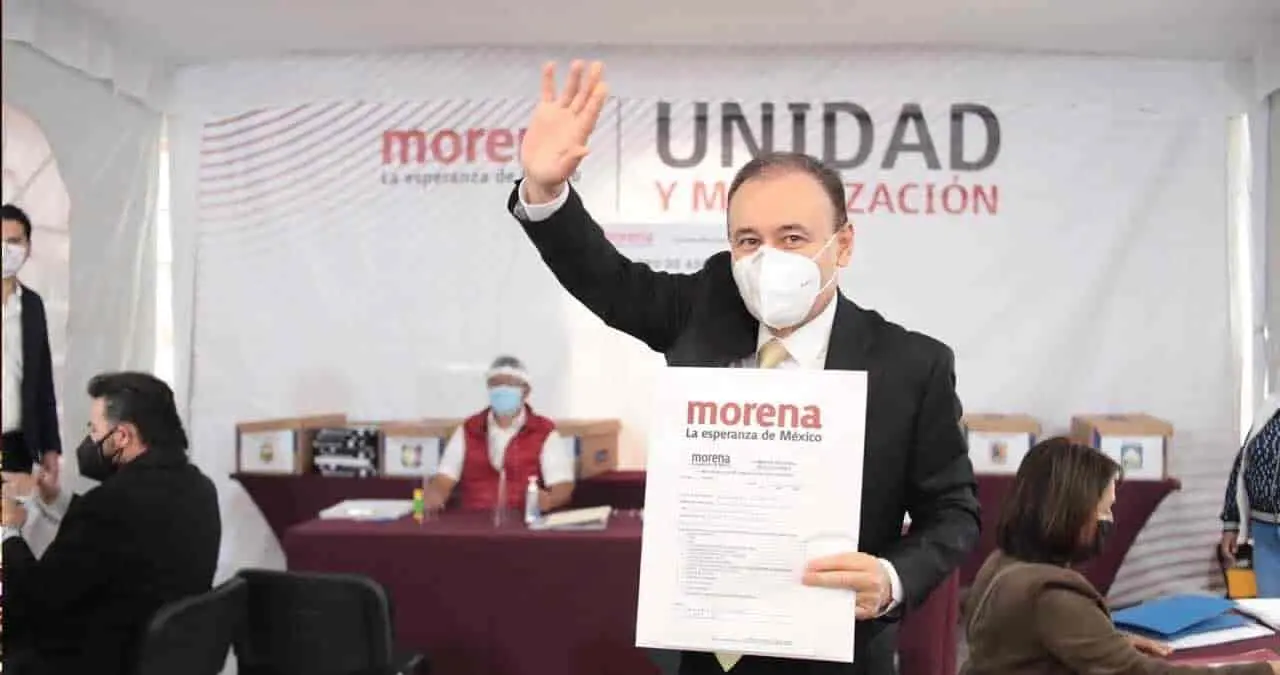 Se registra ADM como precandidato de Morena a la gubernatura