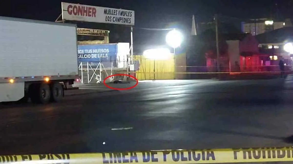 Ejecutan a hombre a un lado de la Fiscalía de Justicia en Obregón