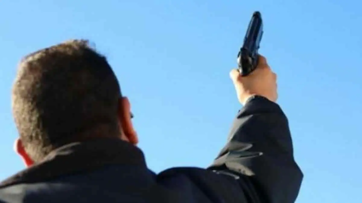 Fuerte sanción económica para quien dispara con arma de fuego al aire