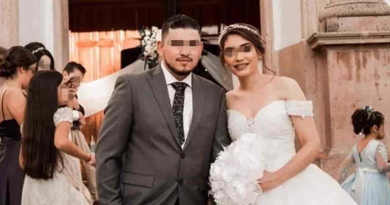 Muere pareja de recién casados