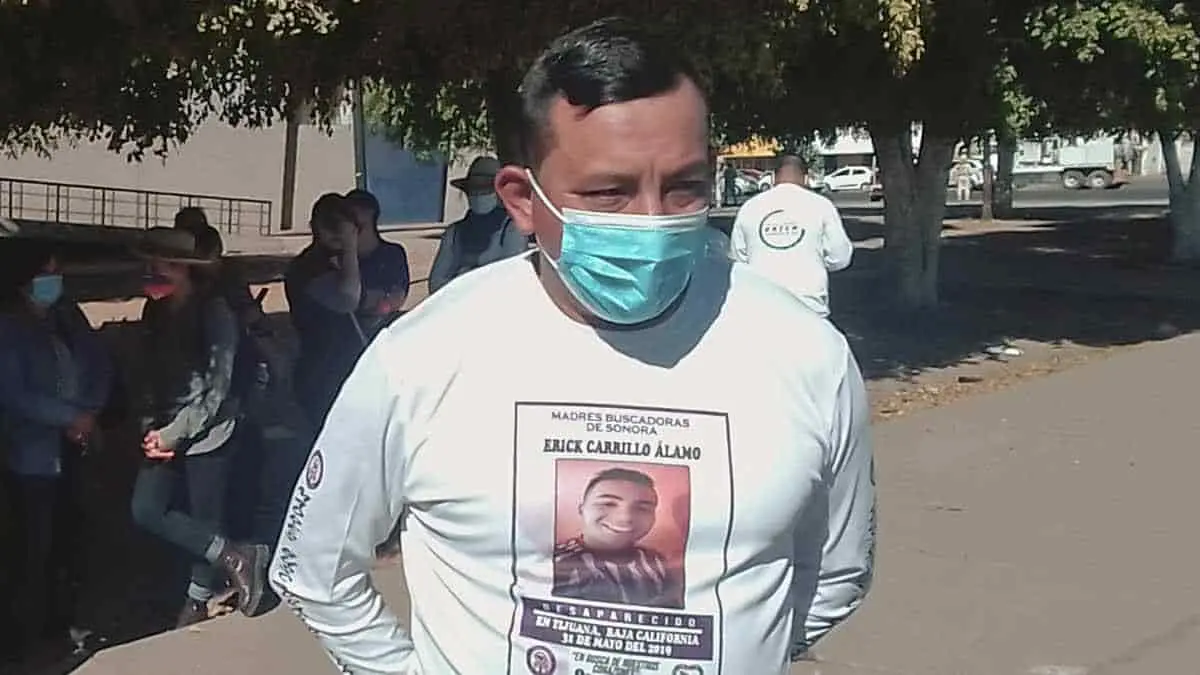 Sigue buscando a su hijo