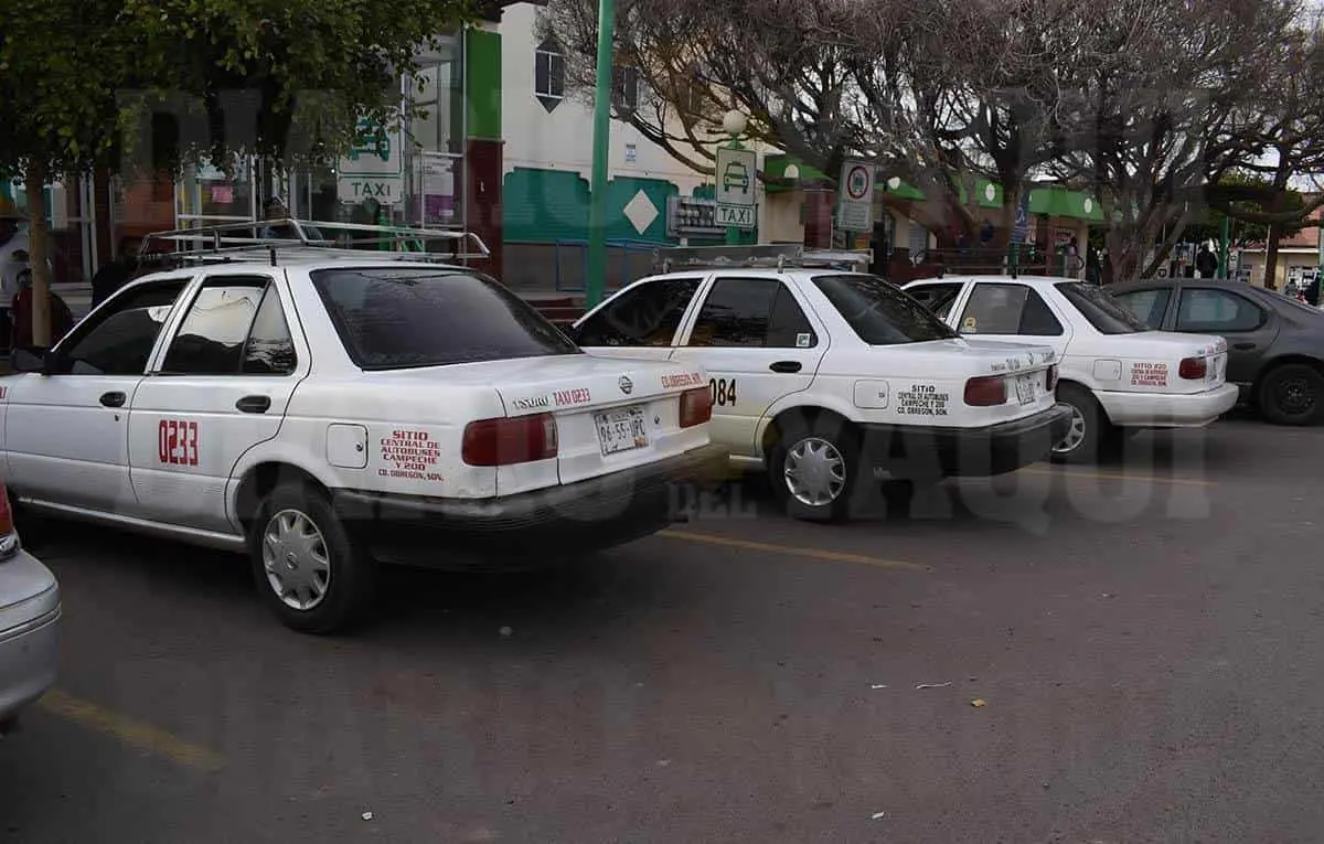 Taxistas dejan de laborar por las noches ante inseguridad