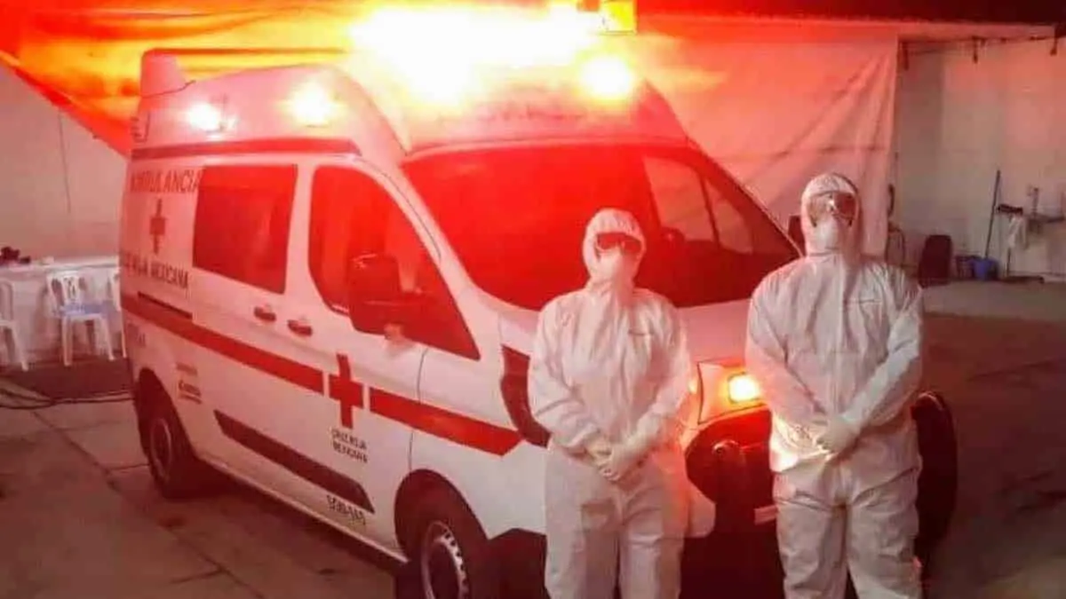 Cruz Roja continúa con traslados de casos sospechosos de Covid