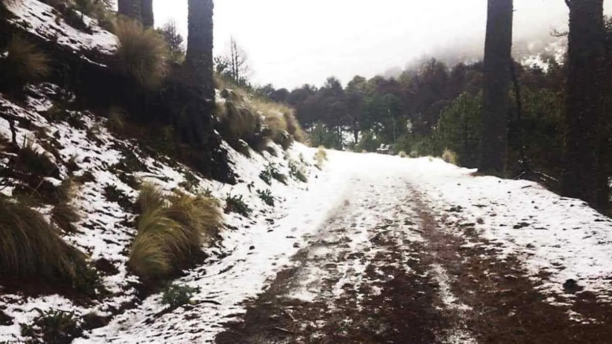 Seguirán heladas en zona serrana