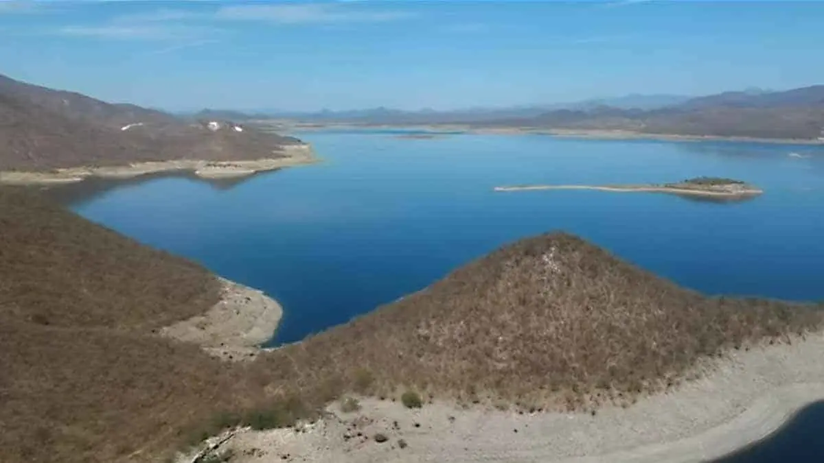Menos agua en las presas