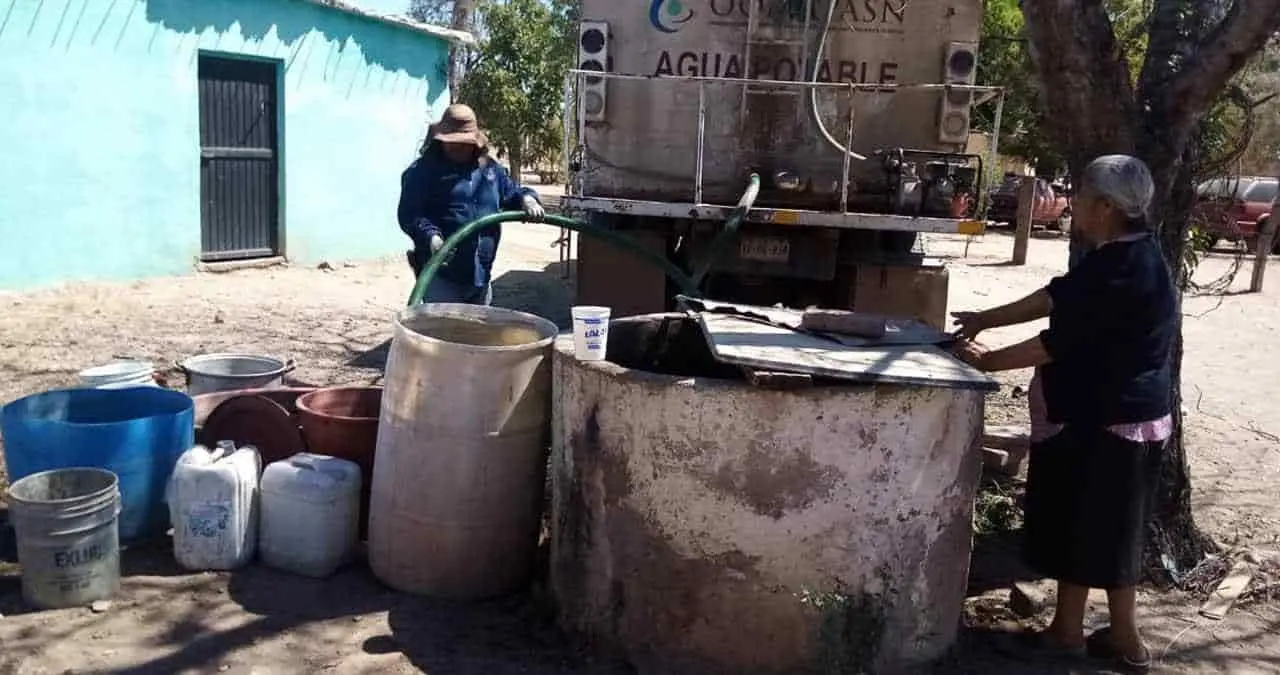 Sugiere intercambiar agua de riego para el consumo