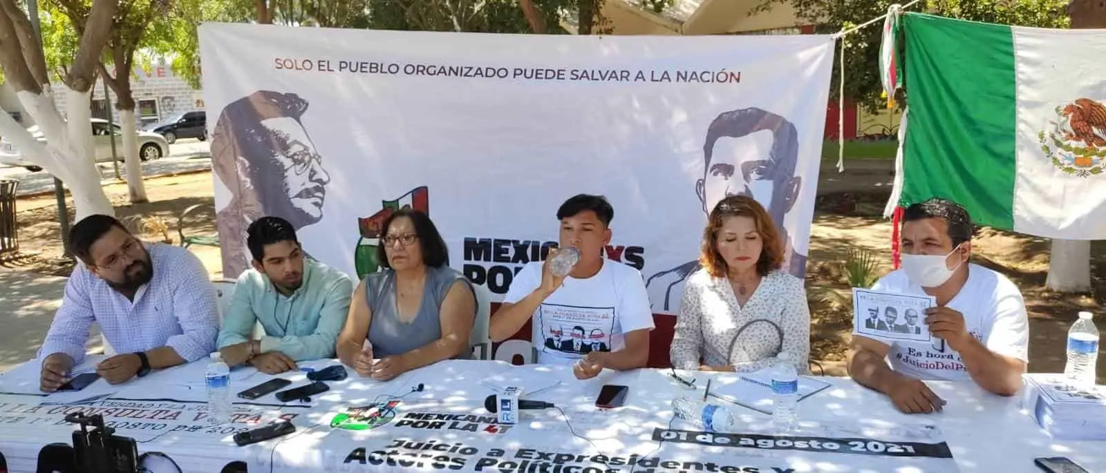 Juntan firmas contra los ex presidentes