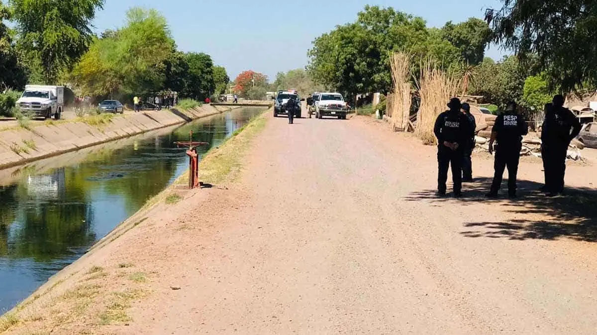 Localizan cadáver maniatado en el canal El Porfirito