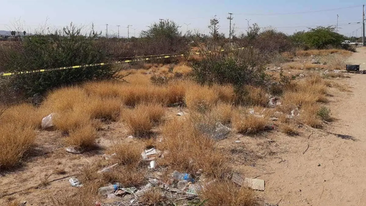 Torturado y muerto hallan a hombre al norte de Hermosillo