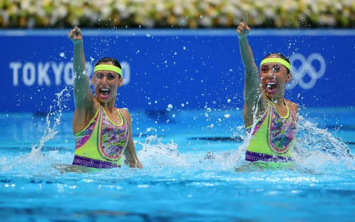 Con espectacular rutina, Nuria Diosdado y Joana Jiménez pasan a la final