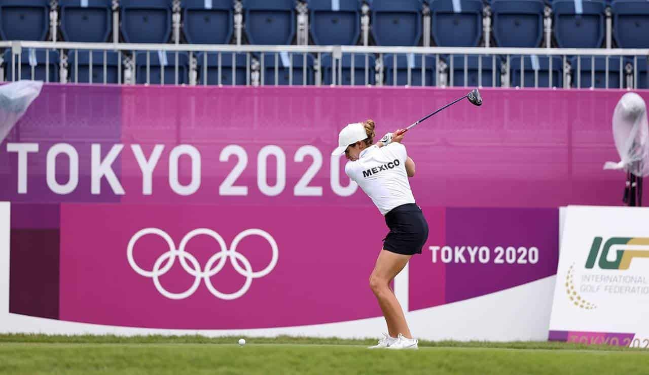 Mexicanas terminan la primera ronda del golf