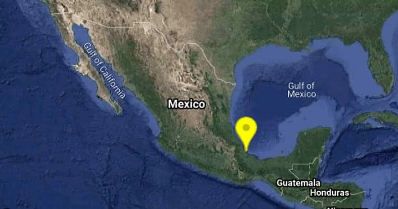 Sismo despierta a habitantes de Veracruz