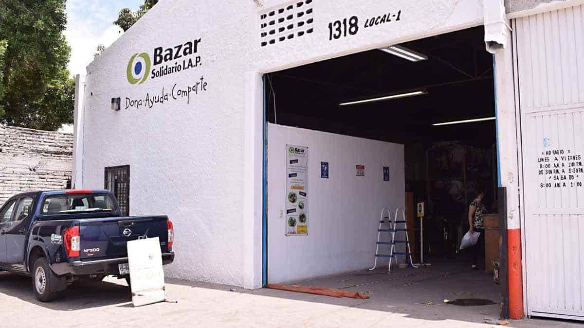 Bazar Solidario recibe donativos