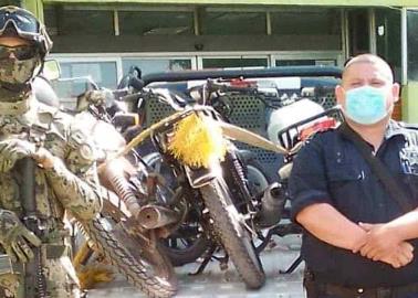 Hallan tres motos robadas en Pueblo Yaqui
