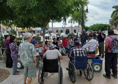 Discapacitados piden pensiones de bienestar