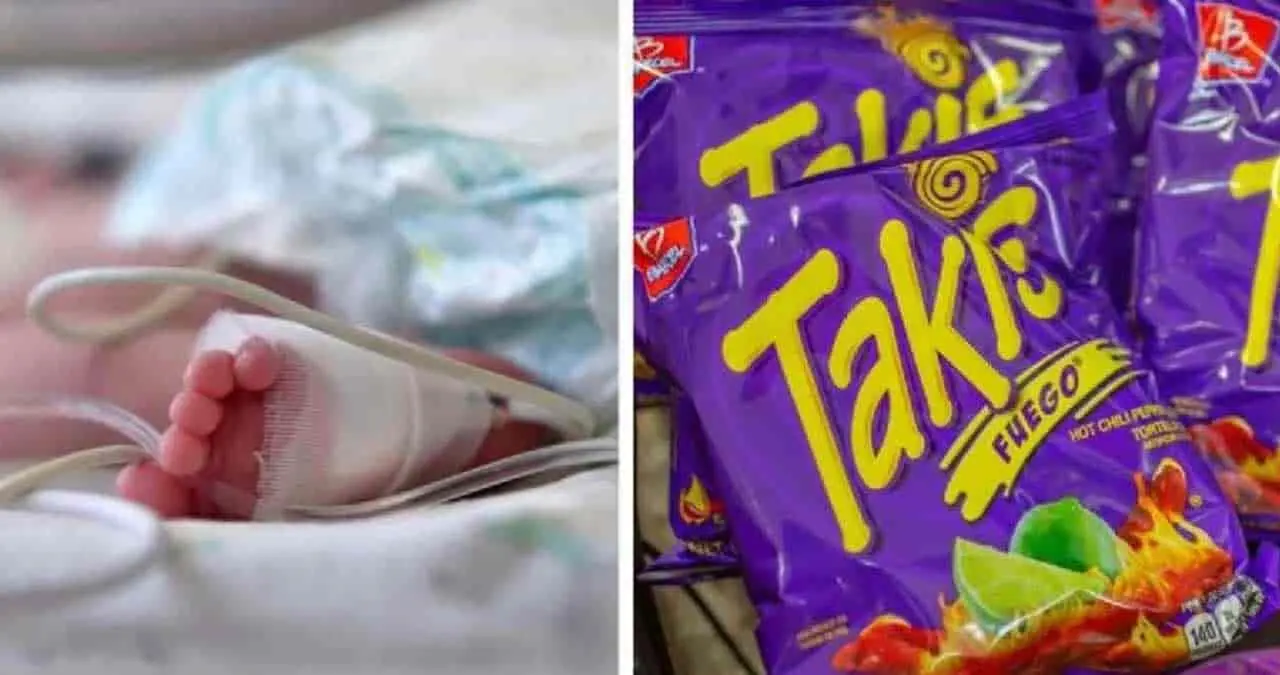 La triste historia del bebé que falleció por comer Takis Fuego
