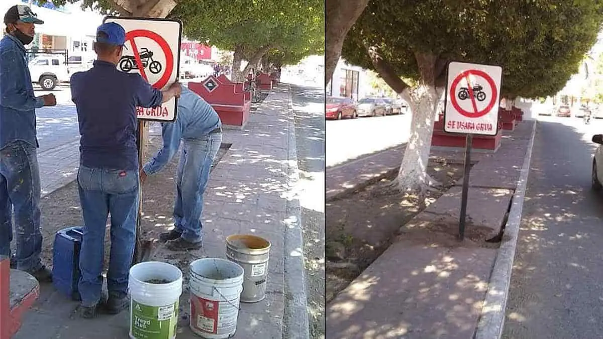 Buscan cajones para motocicletas en Navojoa