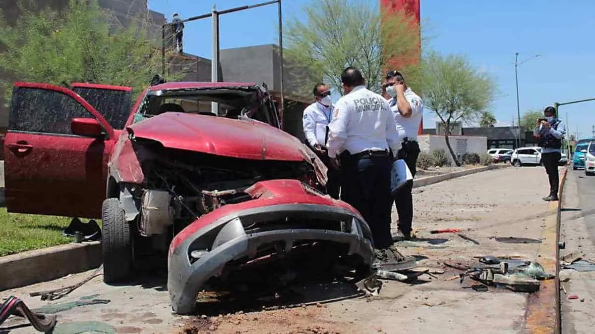 Sonora, cuarto a nivel nacional con más accidentes de tránsito