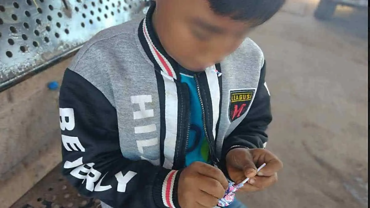 El pequeño Íker aprendió una dolorosa lección