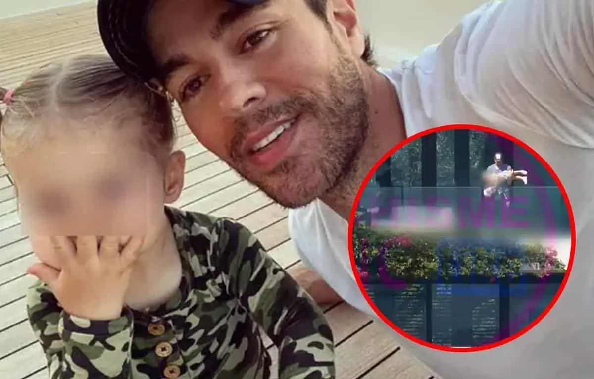 Critican a Enrique Iglesias por poner en peligro a su hija