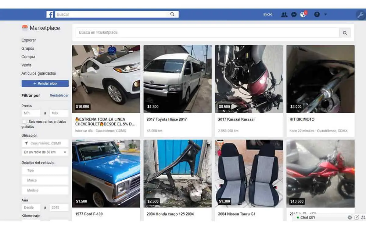 ¿Autos baratos en Facebook?. Alerta a este modus operandi