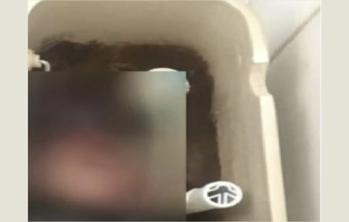 Mujer ahoga a su bebé en depósito de un sanitario en gasolinera