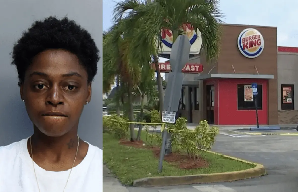 Empleada de Burger King dispara contra cliente