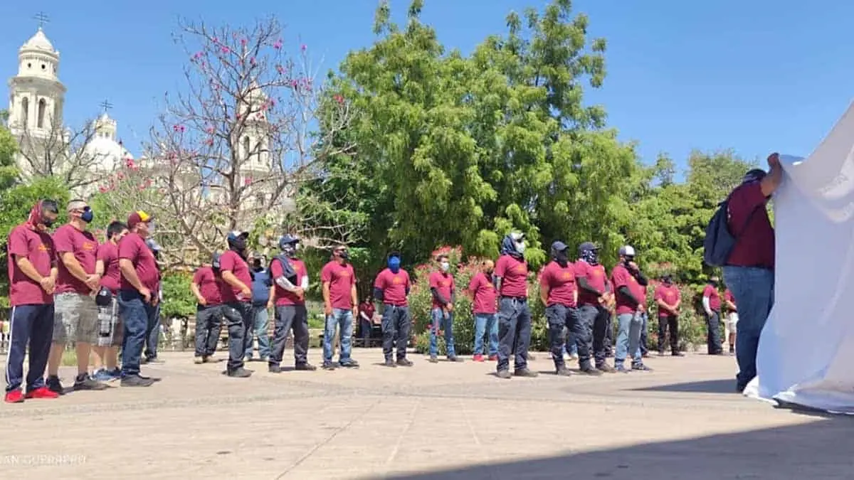 Bomberos de Hermosillo están bajo protesta
