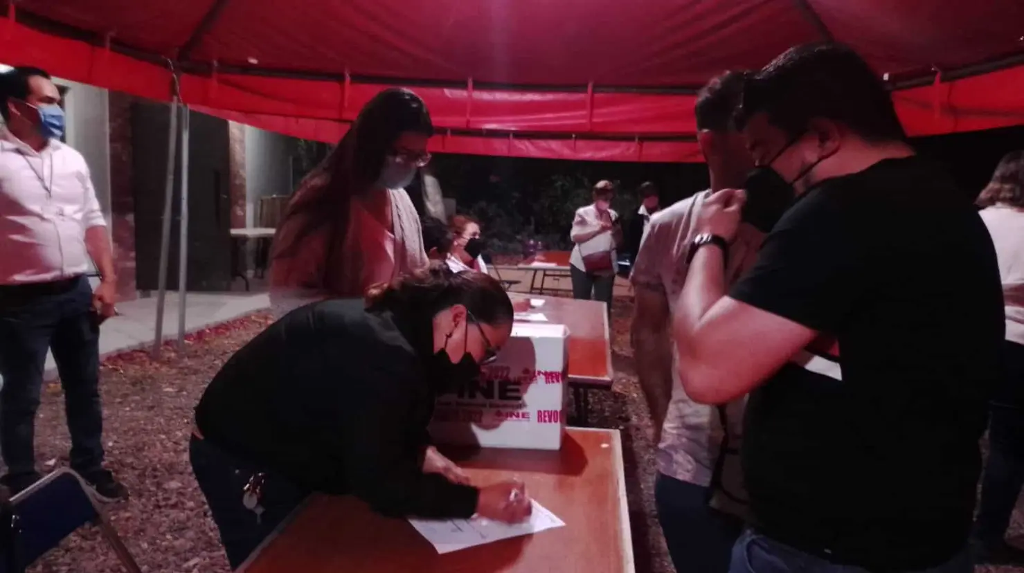 Revocación de mandato en Cajeme sin contratiempos: INE