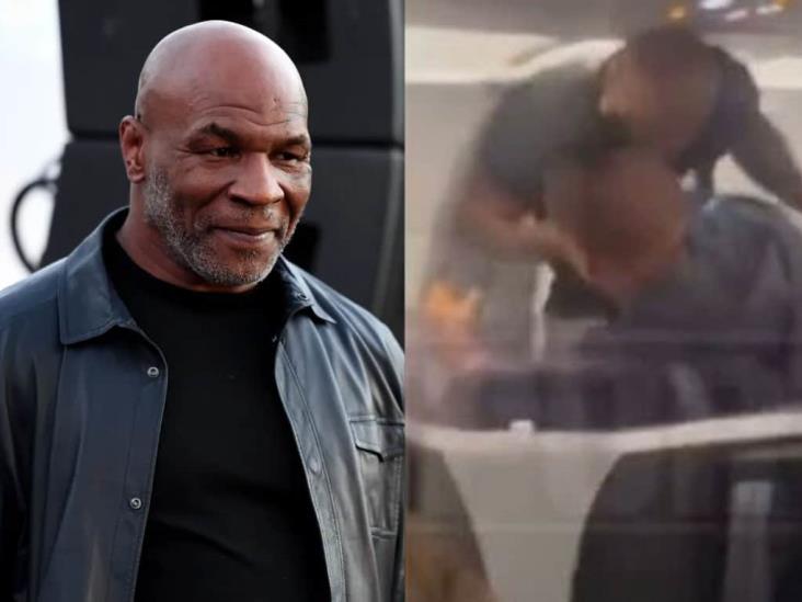 VIDEO. Mike Tyson golpea a hombre dentro de un avión VIDEO. Mike Tyson golpea a hombre dentro de un avión