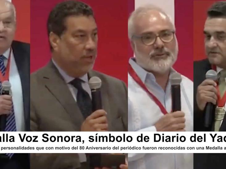 Medalla Voz Sonora, símbolo de Diario del Yaqui Medalla Voz Sonora, símbolo de Diario del Yaqui