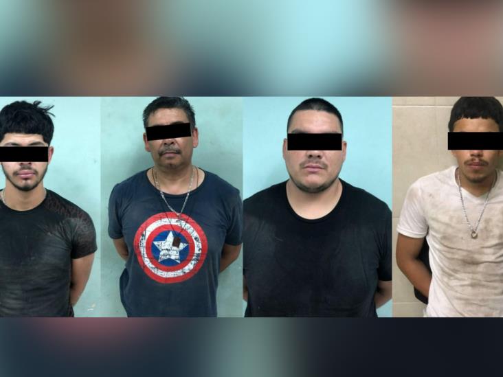 Fueron cuatro detenidos en vivienda de la Cortinas Fueron cuatro detenidos en vivienda de la Cortinas