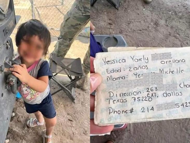 Abandonan a niña de 2 años en el Río Bravo Abandonan a niña de 2 años en el Río Bravo