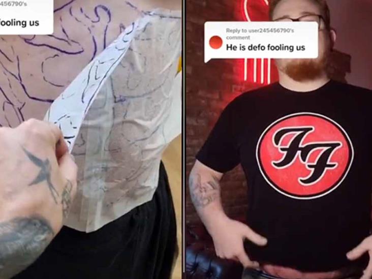 VIDEO: Joven se tatúa los abdominales de sus sueños VIDEO: Joven se tatúa los abdominales de sus sueños